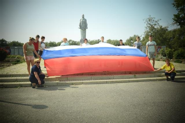 Пятиборье ГТО, посвященное Дню Государственного флага России  в Ивановке