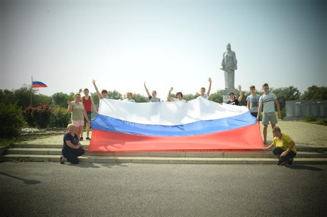 Пятиборье ГТО, посвященное Дню Государственного флага России  в Ивановке