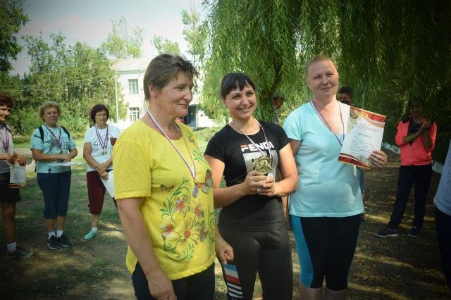 Пятиборье ГТО, посвященное Дню Государственного флага России  в Ивановке